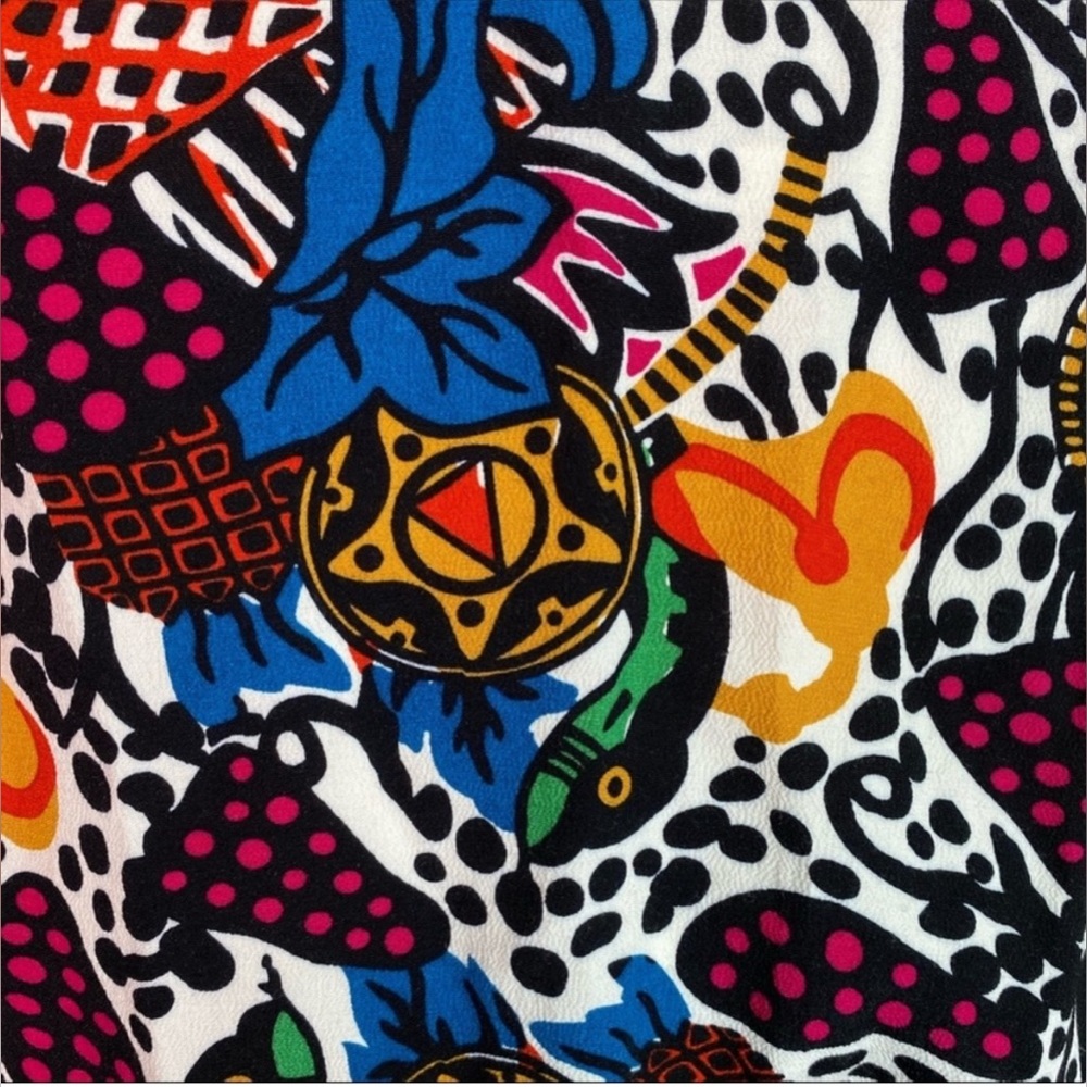 EUC Veronica Beard Serena Abstract Wrap Midi Dress - Picture 3 of 7